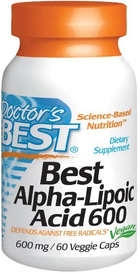 ÁCIDO ALFA LIPÓICO ALPHA-LIPOIC 600 mg - 60 CÁPSULAS PRODUTO VEGANO