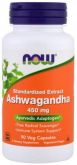 Ashwagandha Now Foods 450 mg 90 Caps Vegetarianas